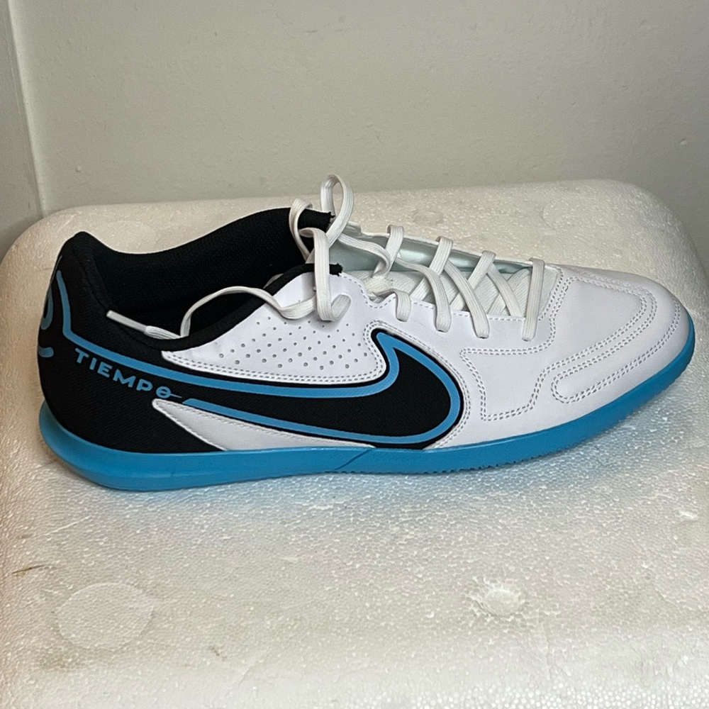 Nike Legend 9 Club TF White Baltic Blue Size 11